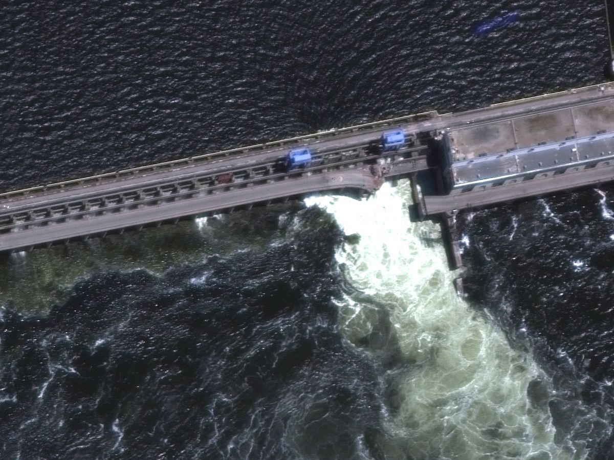 Emergency Imposed in Kherson as 7 Missing, 24 Villages Flooded : Ukraine Dam Collapse