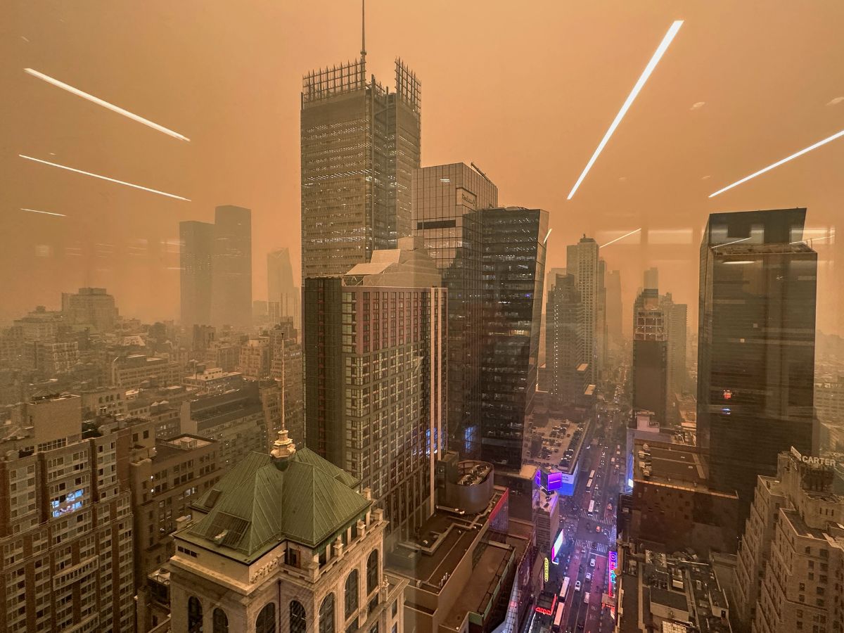 Canada wildfire smoke: New York City has world's worst air pollution