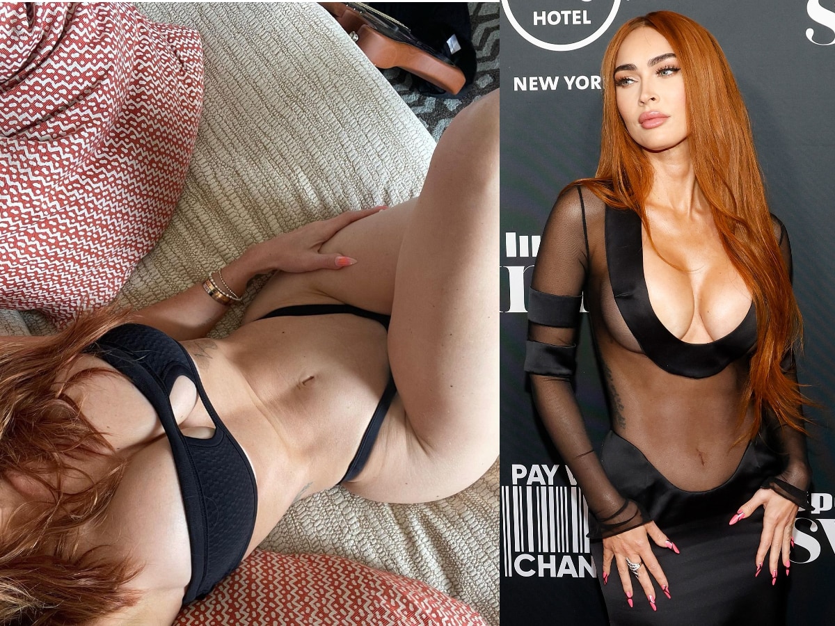 Megan Fox Sex Porn - Megan Fox Exudes Body Positivity Goals While PROUDLY Flaunting Her Fine  Lines and Curves; See Photos - News18