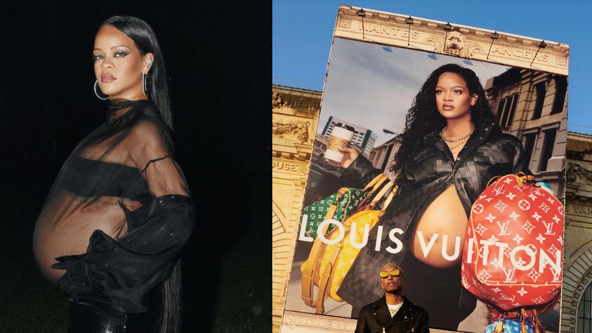 Rihanna Keeps Her Sass While Flaunting Baby Belly for Pharrell