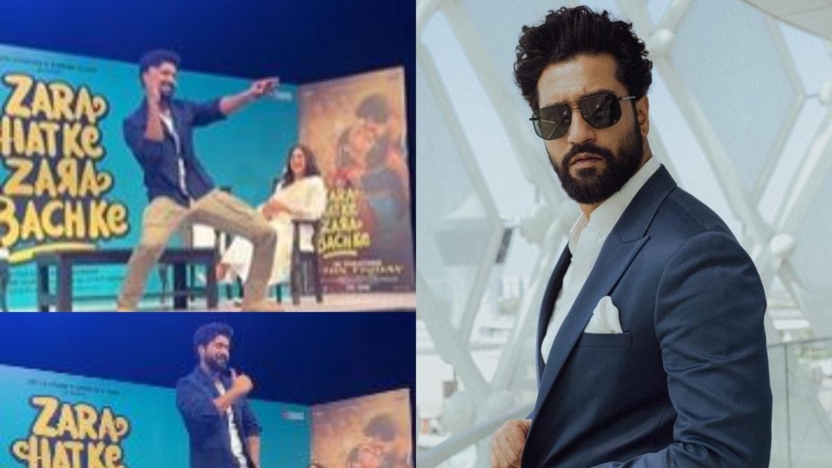Vicky Kaushal Dances to Viral Punjabi Song Obsessed On Stage, Gets ...