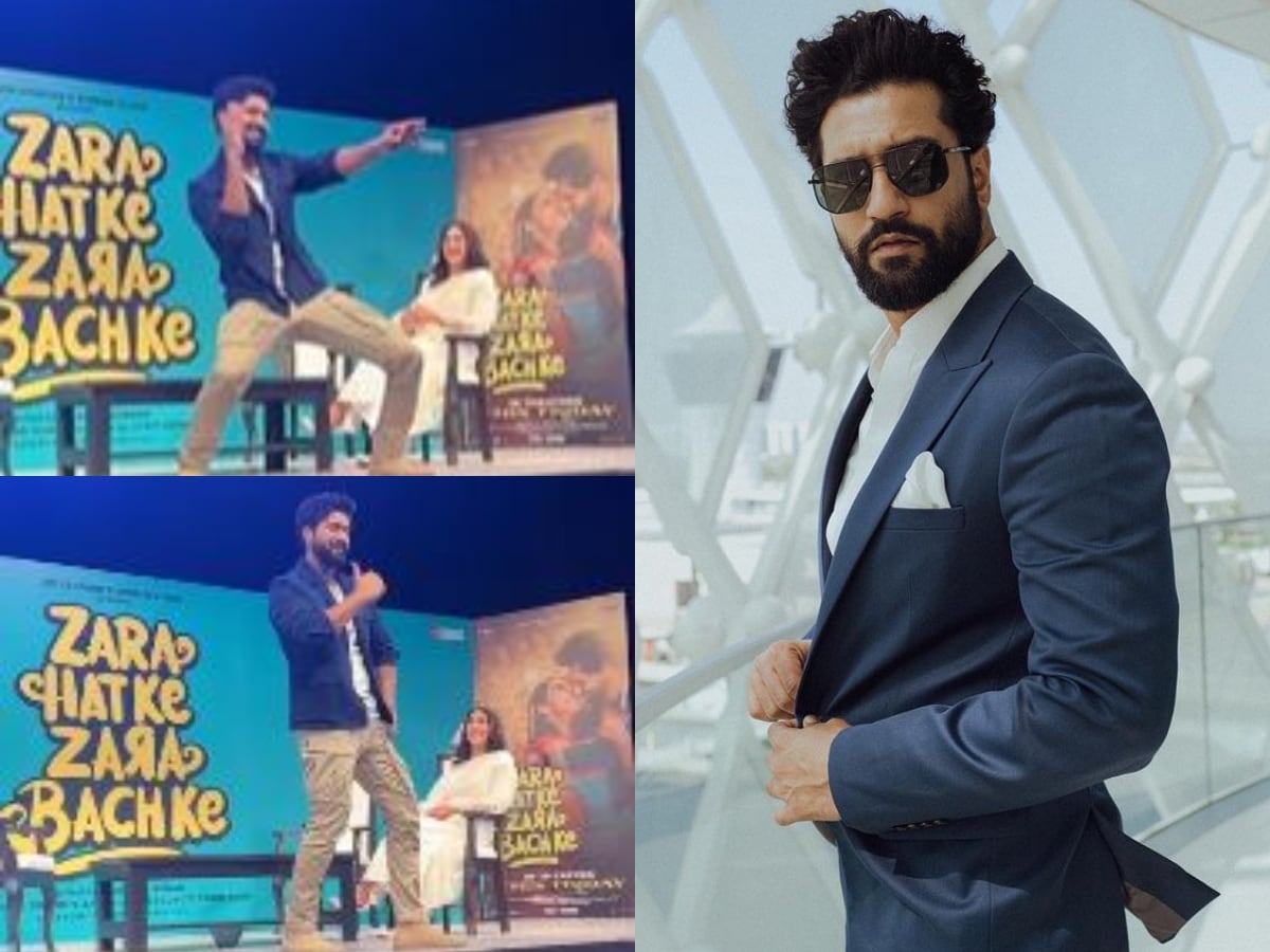 Vicky Kaushal Dances to Viral Punjabi Song Obsessed On Stage, Gets ...