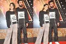 Ranbir Kapoor And Alia Bhatt Exude Couple Goals As They Twin In Matching Jumpers At Rocky Aur Rani Kii Prem Kahaani Premiere