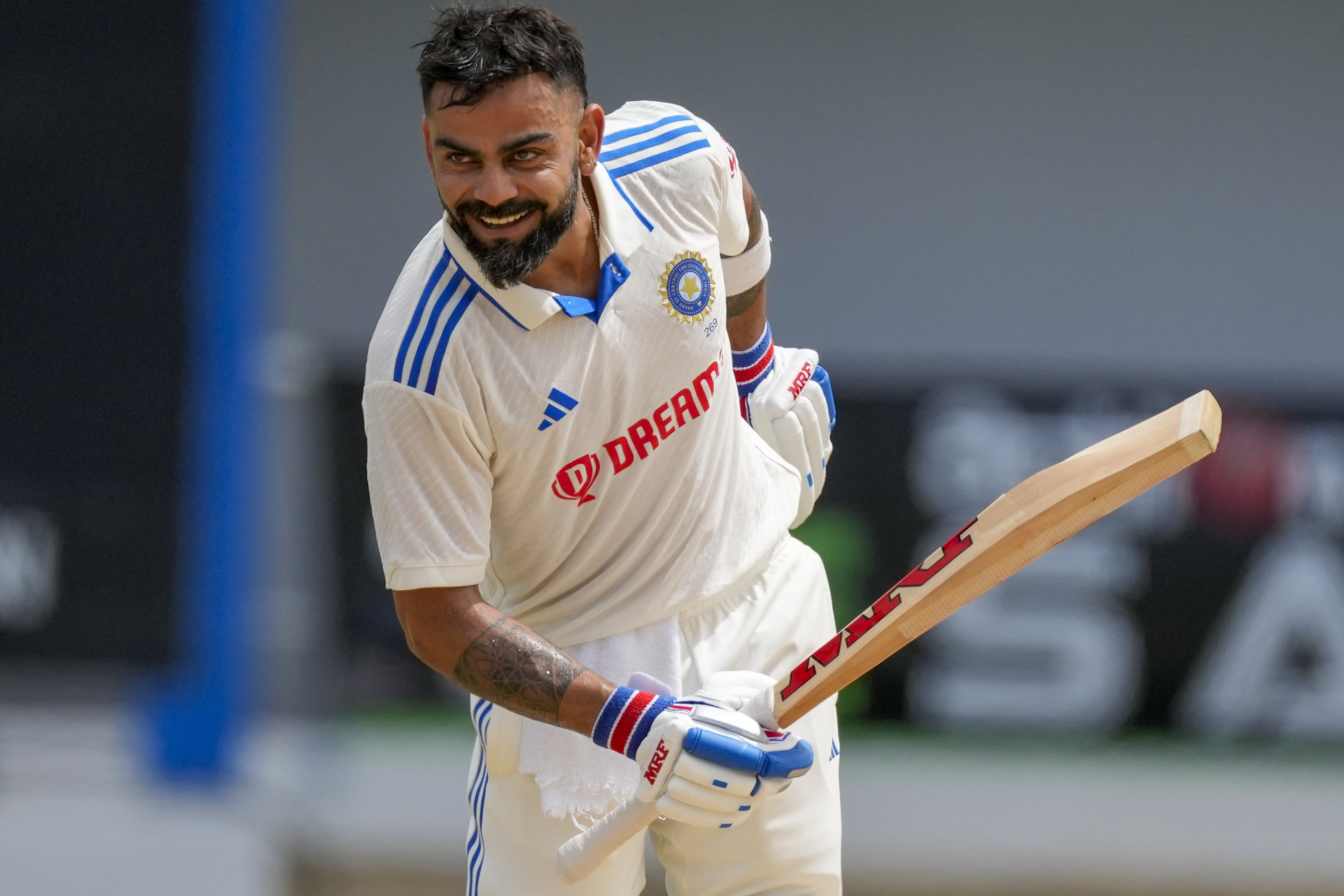 Virat Kohli grabbed all the limelight on Day 2 of the second Test by becoming the first player to smash a century on his 500th international game as he top-scored for India in the first innings with his 121-run effort. Virat Kohli grabbed all the limelight on Day 2 of the second Test by becoming the first player to smash a century on his 500th international game as he top scored for India in the first innings with his 121-run effort.