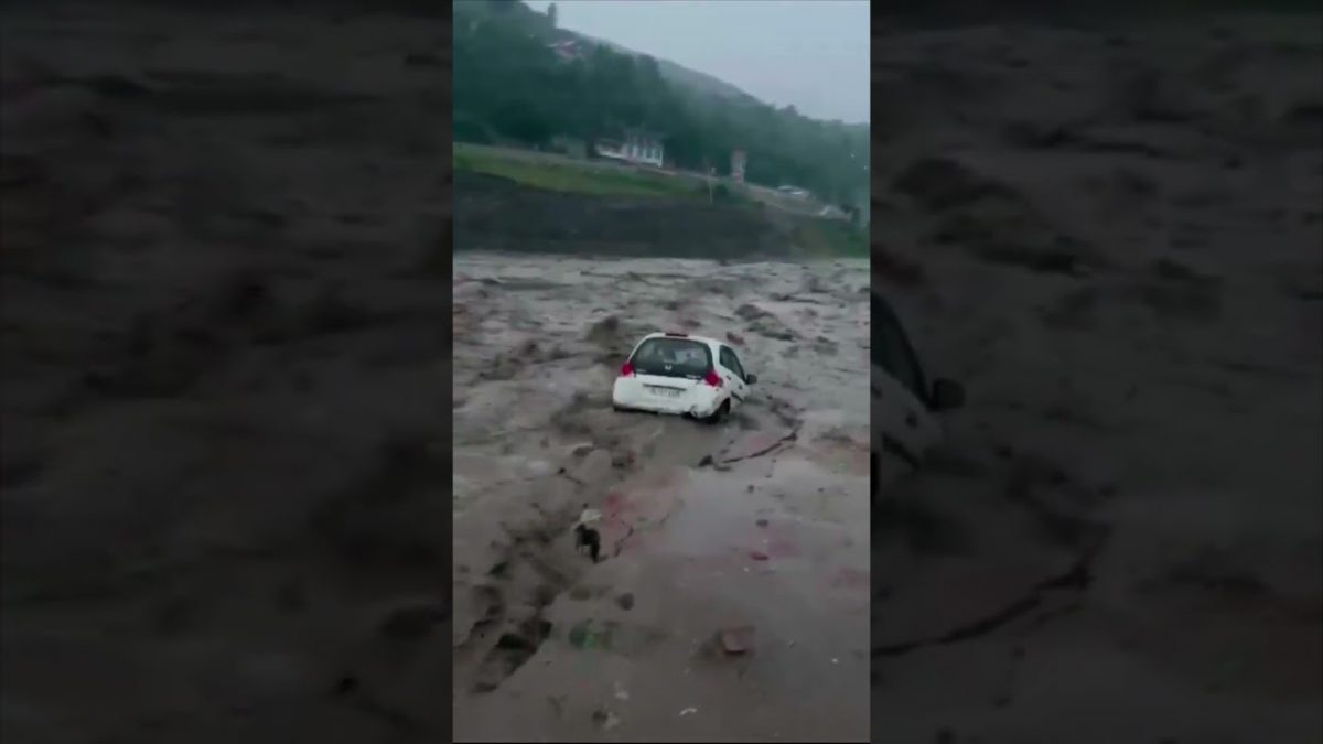 Rain News Today | Dramatic Visual Of Car Swept Away In Monsoon Fury ...