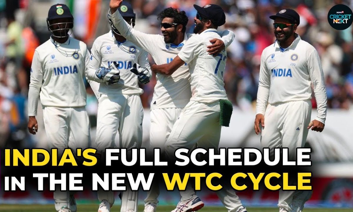 Know All The Details About India's Fixtures in The New WTC Cycle WTC