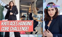 Kriti Sanon & Her Trainer Attempt The 'Hanging Core Challenge'; Know How You Too Can Ace It