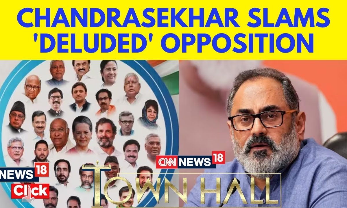 Rajeev Chandrashekhar Interview | Union Minister Slams Opposition ...