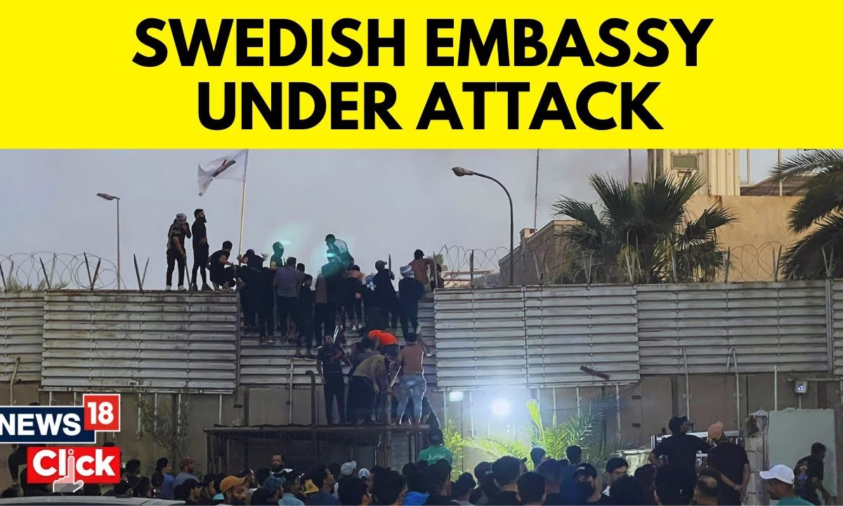 Swedish News Today | Protesters Storm Swedish Embassy In Baghdad Over ...