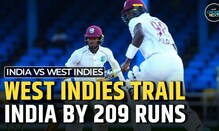 IND vs WI 2nd Test Day 3 Highlights: West Indies 229/5 at Stumps, Trail India by 209 Runs