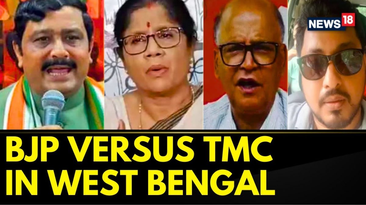 West Bengal News | Political War Of Words Between BJP And TMC Over ...