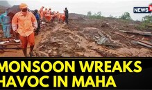 Monsoon Mayhem In Maharashtra | Maharashtra News | Landslide In Raigad Claims 26 Lives | News18