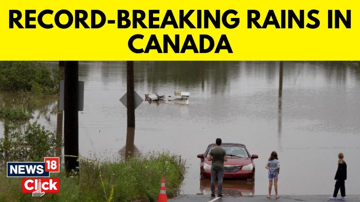Nova Scotia Floods | Rains In Canada | Heavy Rains Flood Canadian ...