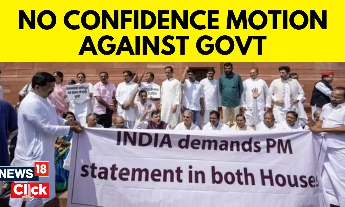 Parliament Session | I.N.D.I.A Moves No Confidence Motion Against NDA ...