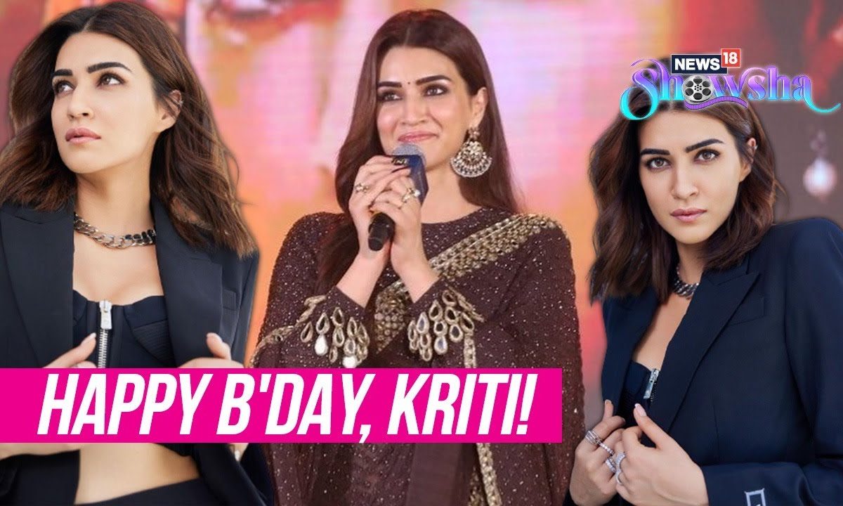 Kriti Sanon Birthday | Celebrating The New Film Producer In BTown - News18