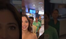 Tamannaah Bhatia Papped In A Stunning White Top | Tamanna Bhatia Promoting Kavalaya Song? #viral