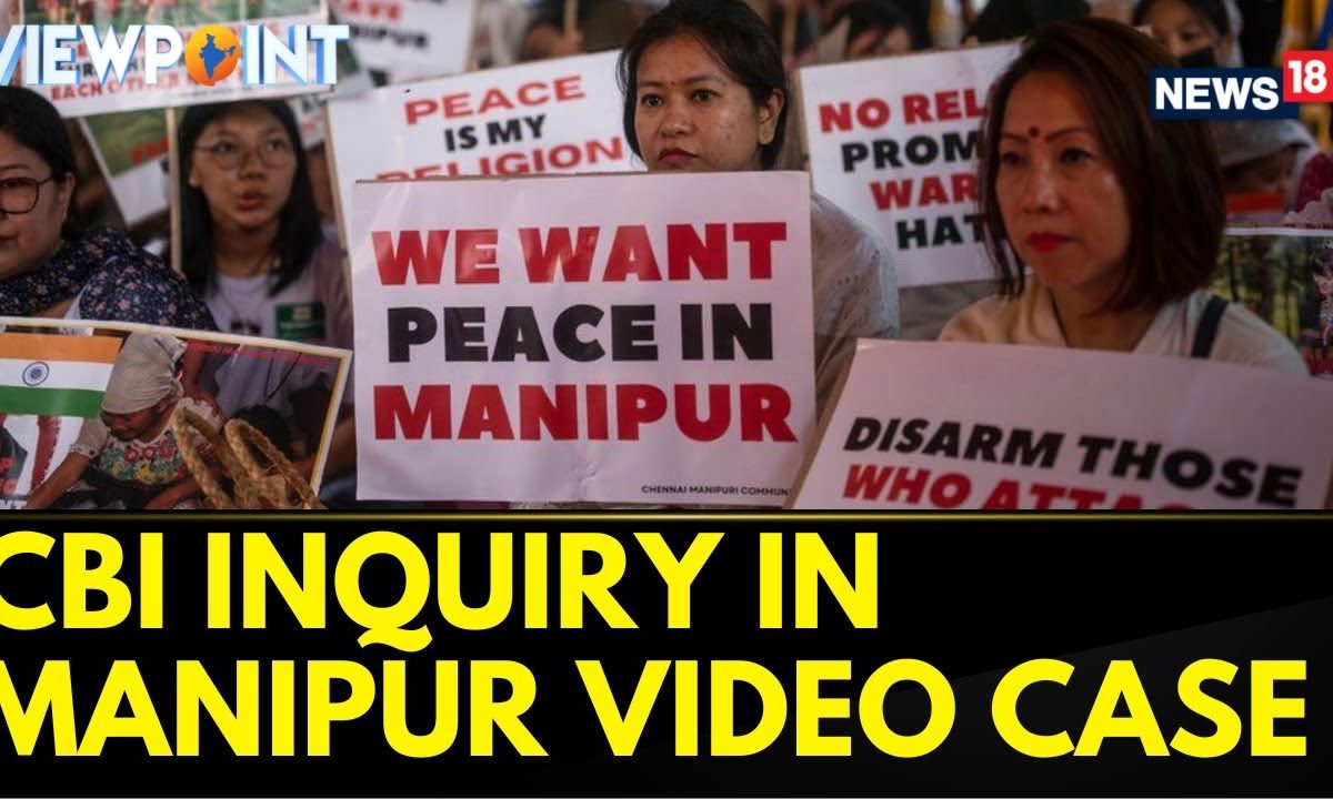 Manipur Women Video News Mha Is Likely To Refer Manipur Viral Video