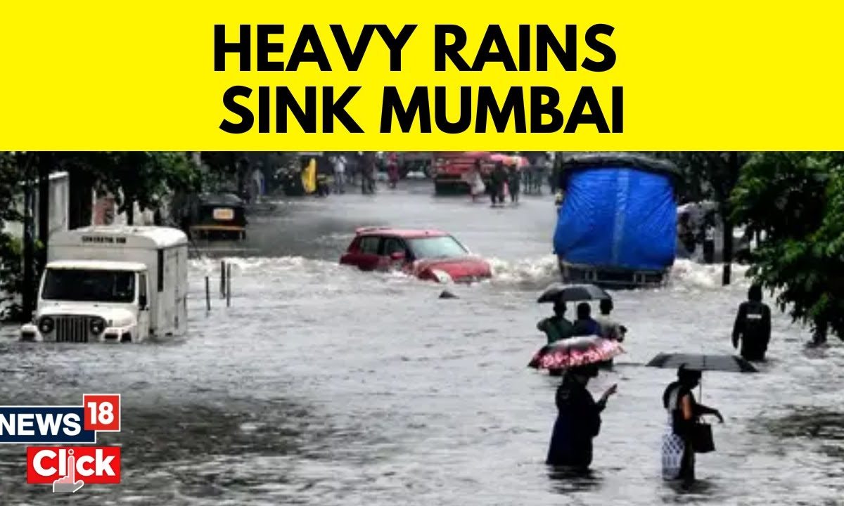 Mumbai Rain News | As Rain Intensifies In Mumbai , Sea Level Rises