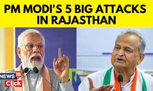 PM Modi In Rajasthan | PM Modi Slams Congress In His Rajasthan Speech | BJP News Today | News18