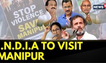 Manipur Violence News | 17 Members I.N.D.I.A Opposition Alliance To Visit Manipur | News18