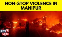 Manipur Violence News | Watch Exclusive Report From Buffer Zone Of Kangvai In Manipur | News18