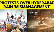 Telangana Rains | Congress Demands Compensation For Flood Affected Families In Telangana | News18