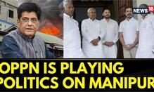 Manipur News | Piyush Goyal Interview | Opposition Politicising Manipur Issue: Piyush Goyal | News18