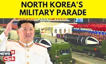 North Korean Leader Kim Jong Un Heads Military Parade, Shows New Weapons To Russia, China | News18