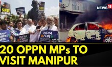 Manipur News Today | 20 Opposition MPs To Visit Violence-Hit Manipur Today | English News | News18