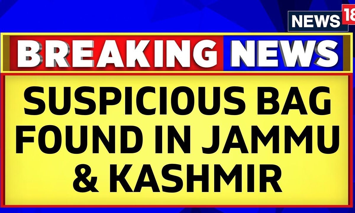 Suspicious Bag Found In Jammu & Kashmir's Baramullah Jammu And
