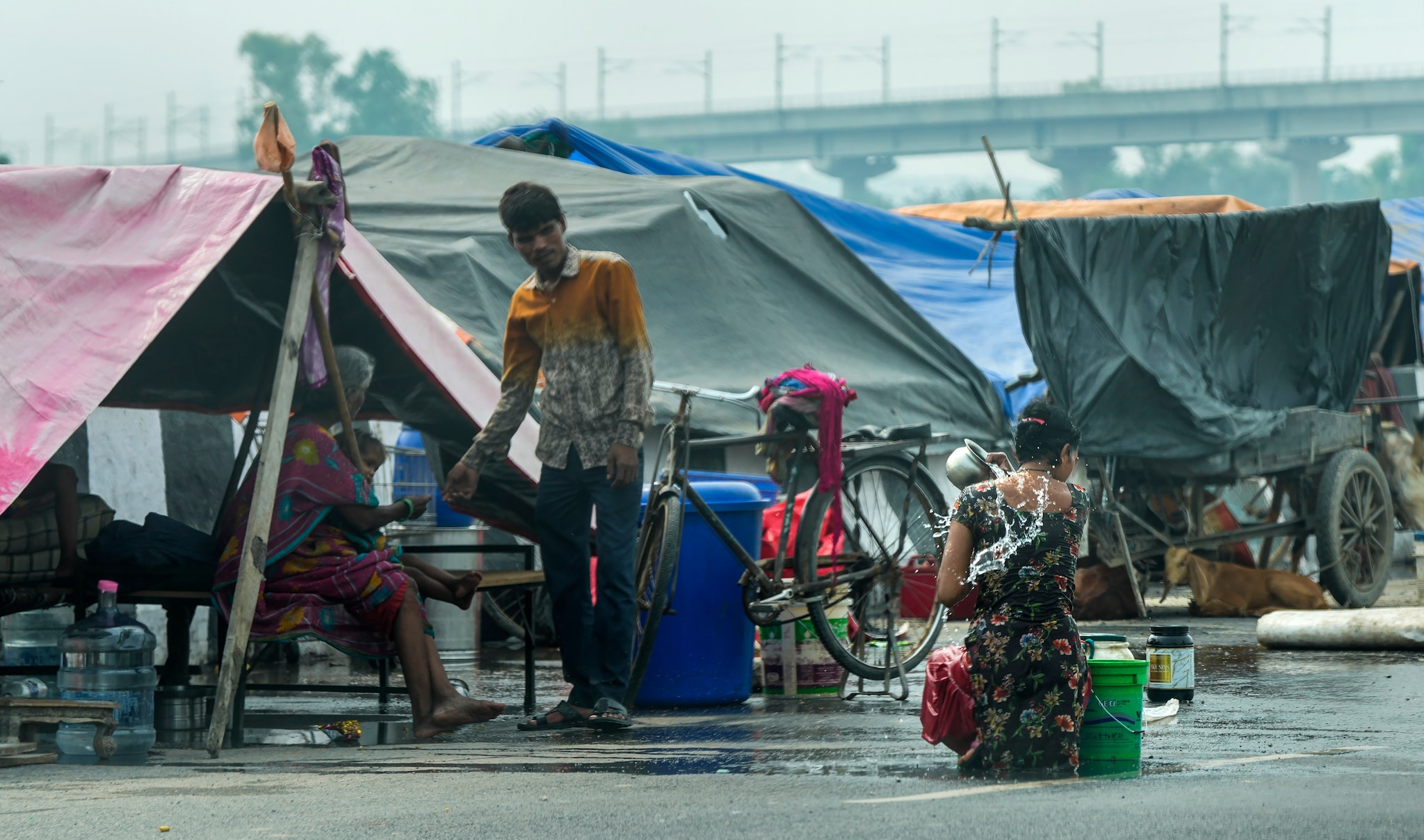 Heavy Rains Wreak Havoc in Daily Lives of People in North India | In ...