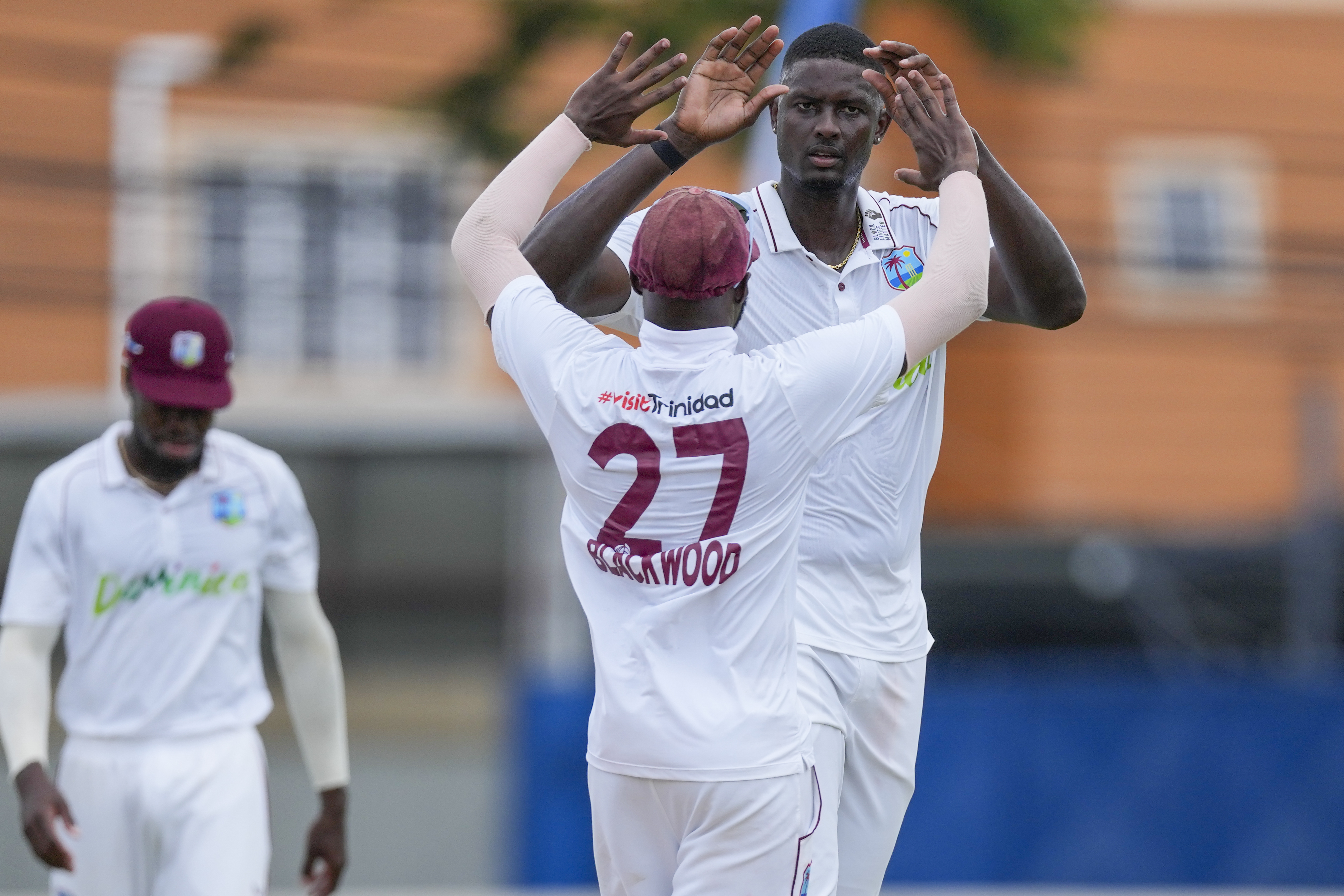 Similar to the second session on Day 1, West Indies were able to pick up 4 wickets after Lunch, Jason Holder got 2 while Kemar Roach also picked up three scalps. Similar to the second session on Day 1, West Indies were able to pick up 4 wickets after Lunch, Jason Holder got 2 while Kemar Roach also picked up three scalps.