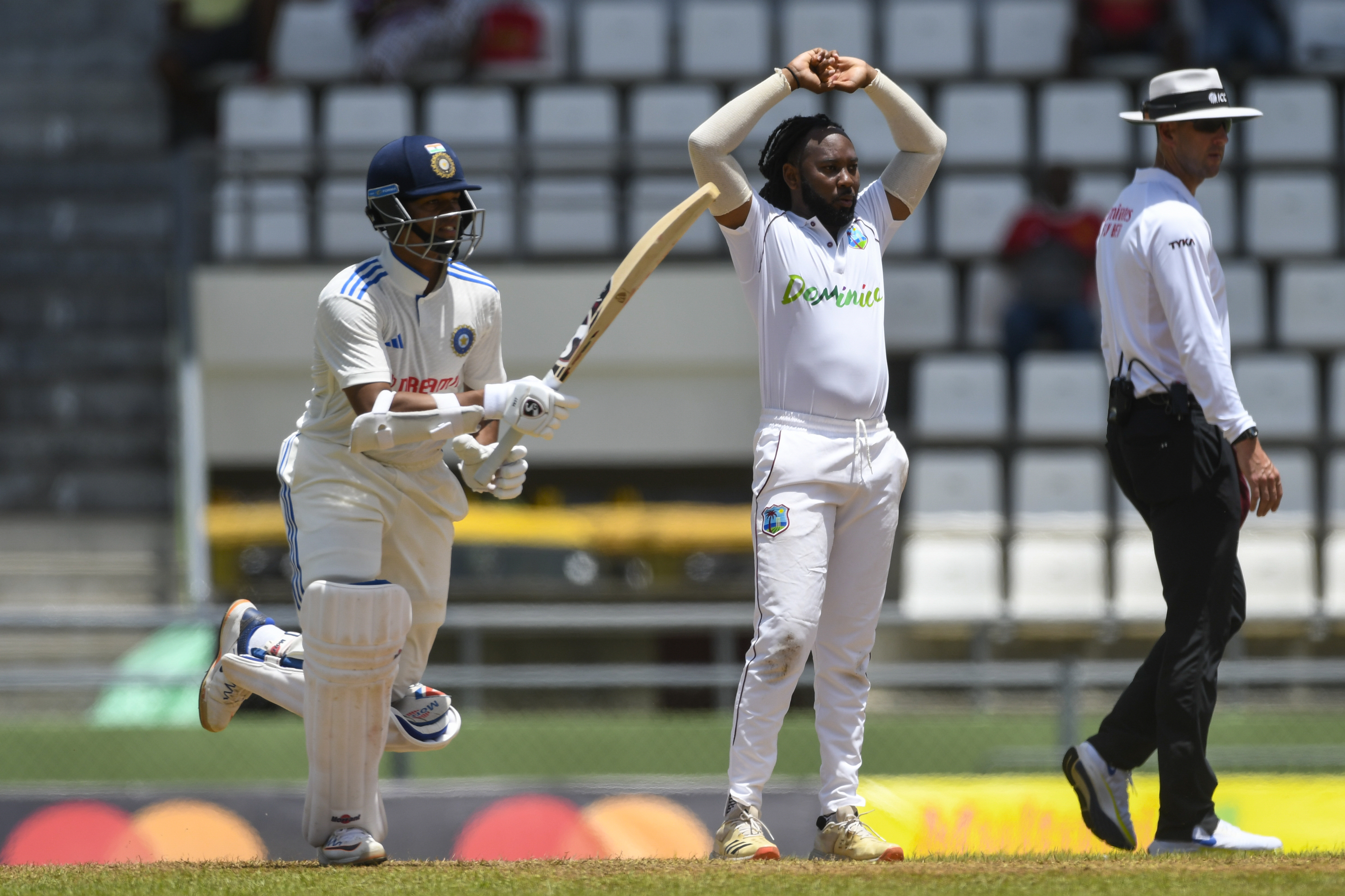 Both Yashasvi Jaiswal and Rohit Sharma trusted their defensive game when they found deliveries gripping, waited for the loose deliveries as none of the West Indies bowlers looked threatening.