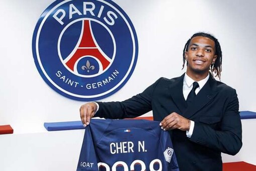 Cher Ndour for PSG. (Credit: PSG Official Twitter)