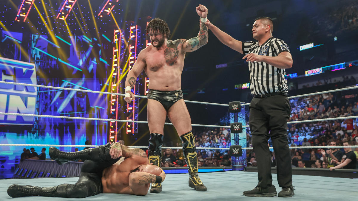 Karl Anderson squared off against Killer Kross with the latter claiming a swift win which would upset AJ Styles given his fued with Kross. 