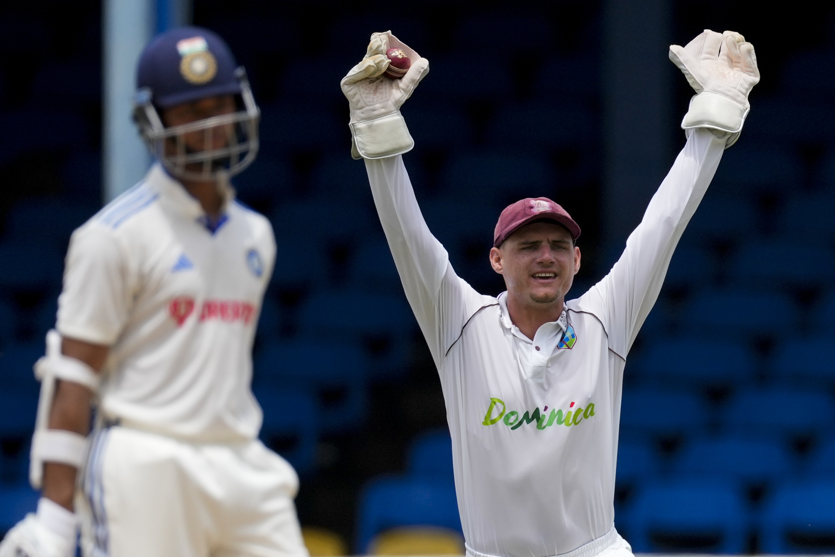 Yashasvi Jaiswal scored 37 runs before getting dismissed as the second session was washed out due to rain, early Tea was taken and India resumed at 118/2 with Ishan Kishan and Shubman Gill on strike. 