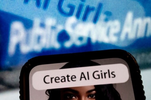 Women are a particular target of AI tools and apps -- widely available for free and requiring no technical expertise. (Credits: AFP)