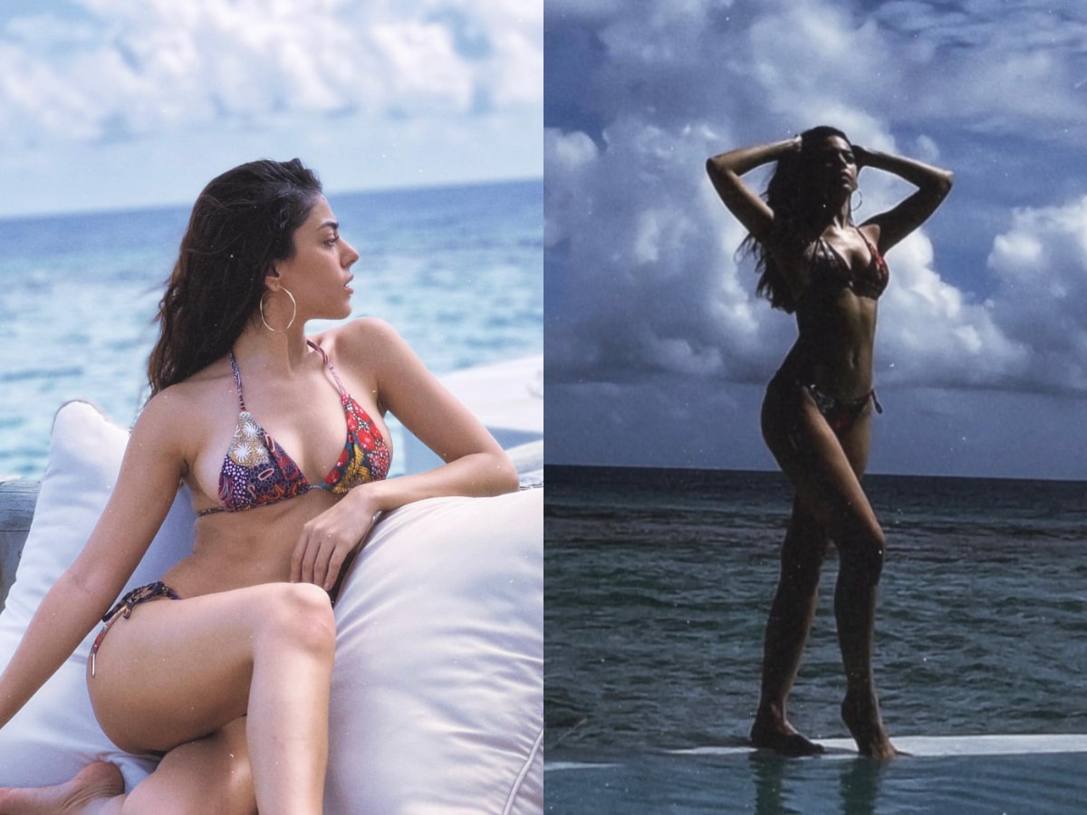 SEXY! Alaya F Looks Ravishing Flaunting Her Bikini Body By The Bay