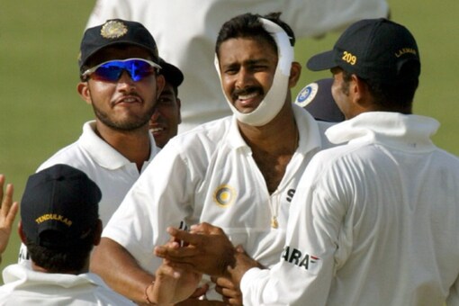Veteran legspinner Anil Kumble speaks on his infamous spell with a broken jaw and his ten-wicket haul in a single innings. (Image: AFP)