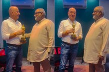 Anupam Kher Holds Oscar Trophy as He Meets Naatu Naatu Composer MM Keeravaani, Says ‘I’ll Make You Proud'