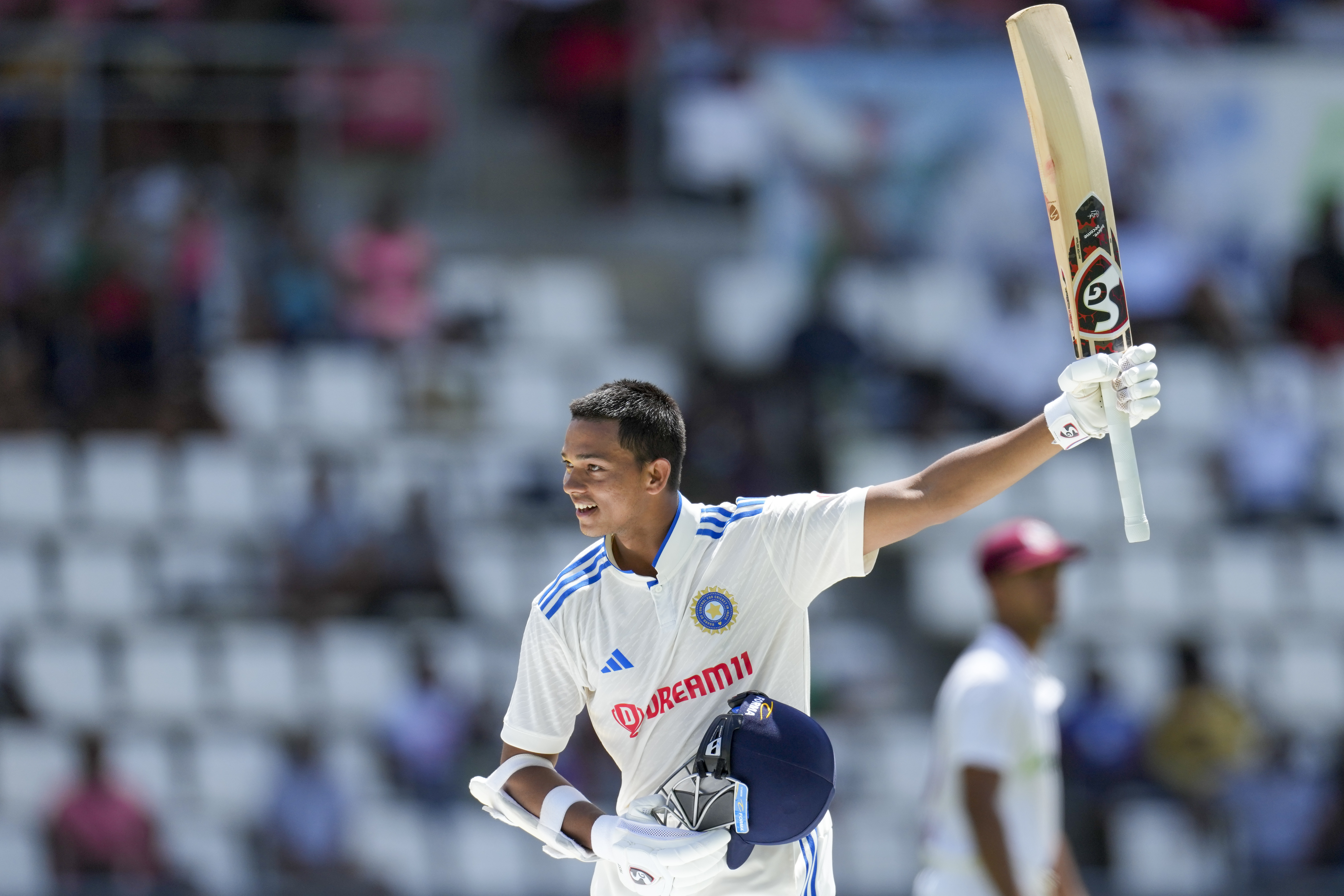 Yashasvi Jaiswal  enjoyed his finest day on a cricket pitch with an unconquered debut hundred as India seized complete control on the second day of the opening Test against the West Indies