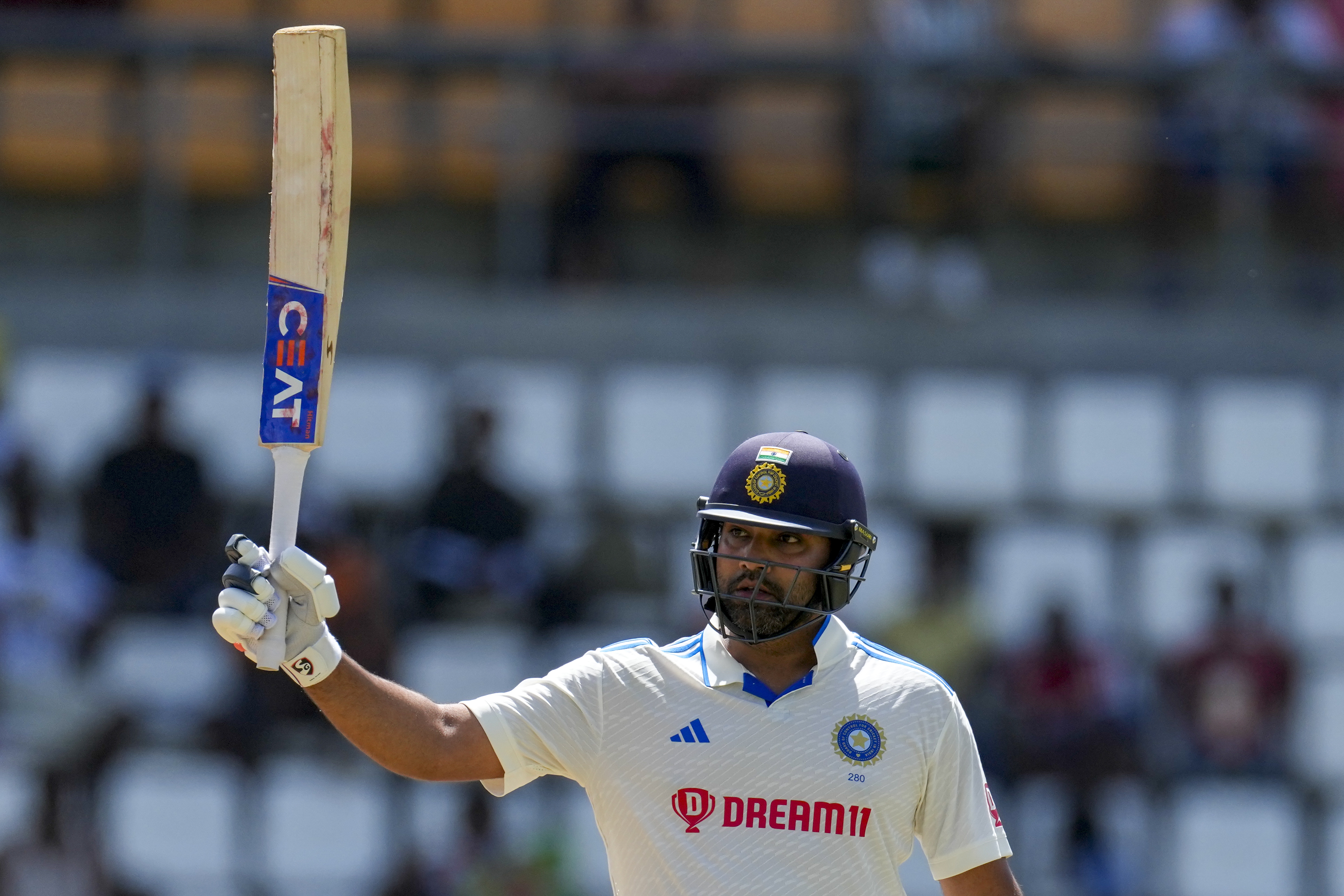 Rohit had to wait for 220 balls to reach his landmark.