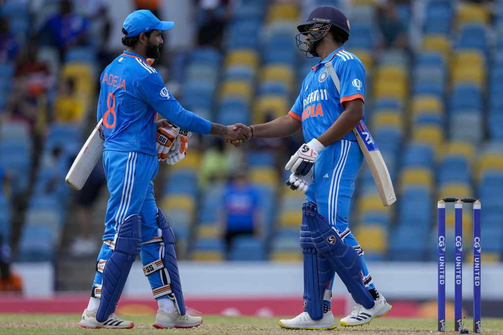 ravindra jadeja, rohit sharma, india vs west indies 2023