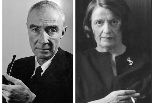 J. Robert Oppenheimer and Ayn Rand.