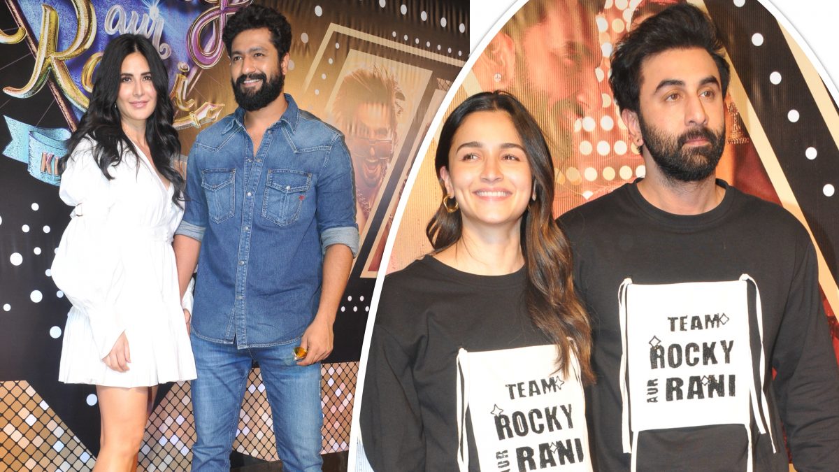 Alia-Ranbir, Vicky-Katrina Glam Up Rocky Aur Rani Kii Prem Kahaani ...