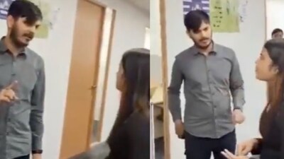 Shocking Video of BYJU's Employee Fighting With Boss Over Incentives
