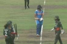 WATCH: Harmanpreet Kaur Hits Stumps, Argues With Umpire After Controversial LBW Decision in 3rd ODI