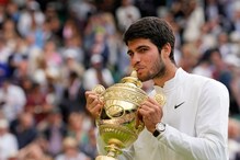 WATCH: Carlos Alcaraz Clinches Maiden Wimbledon Title Against Novak Djokovic