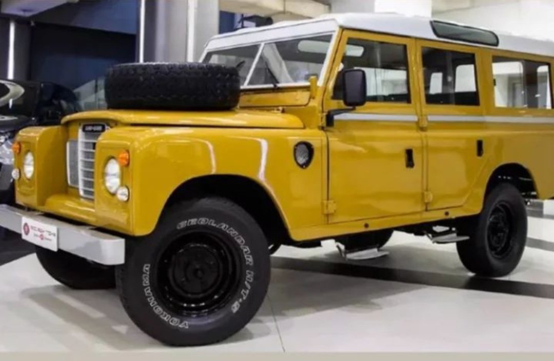 The former Indian captain also owns a vintage Land Rover 3 Station Wagon series, the car was originally produced in 1971, and Dhoni got the same in an online classic car auction. (Twitter Image)