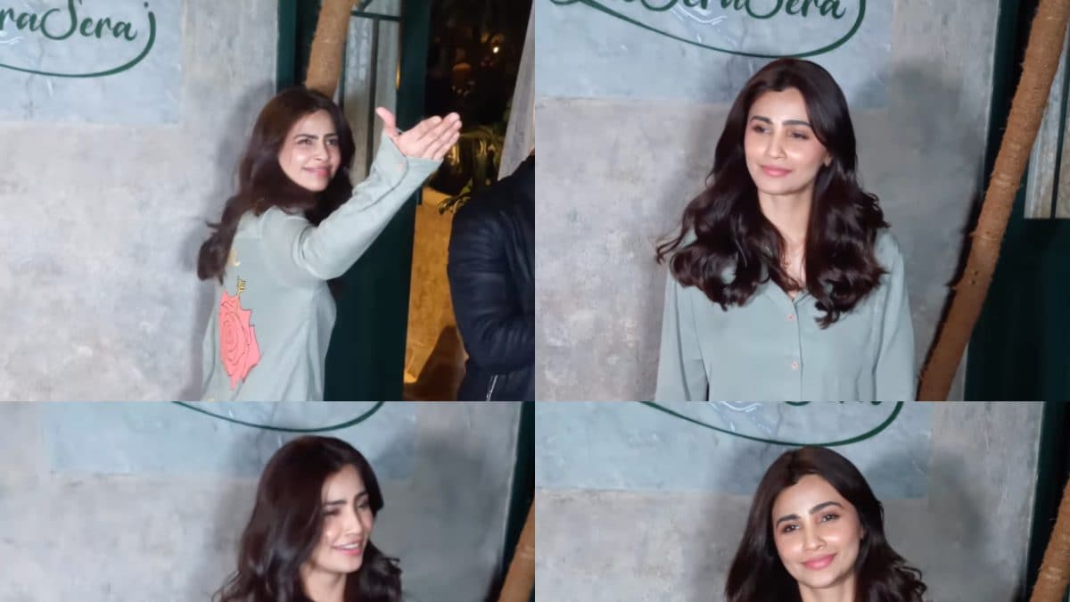 Daisy Shah Blushes, Rushes Inside A Party As Paps Tease Her With Shiv Thakare; WATCH - Vimarsana News